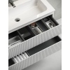 Мебель для ванной комнаты Sancos Snob T 120 см, bianco, раковина CN7017 - фото маленькое 6