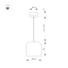 Подвесной светодиодный светильник Arlight SP-PEONY-HANG-R250-15W Day4000 039549 - фото маленькое 2