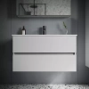 Тумба под раковину без столешницы Sancos Urban 89 см белый глянец (UR90W) - фото маленькое 2
