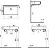 Раковина накладная VitrA Archiplan 60 белый (7404B003-0012) - фото маленькое 2