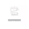 Ванна акриловая Vayer Boomerang 180x100 R белый (Гл000010852) - фото маленькое 9