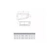 Ванна акриловая Vayer Boomerang 150x90 L белый (Гл000010850) - фото маленькое 9