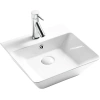 Раковина накладная Weltwasser Elbach 41.5x41.5 10000003834 белый - фото маленькое 1