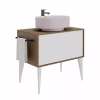 Накладная раковина KERAMA MARAZZI Vento 50 мальва матовая (VE.wb.50\MAL) - фото маленькое 4