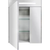 Зеркало-шкаф Aquaton Сильва 60 с подсветкой светлое дерево (1A216202SIW70) - фото маленькое 2