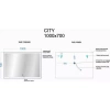 Зеркало Sancos City 100 100 (CI1000) - фото маленькое 4