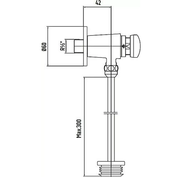 Автоматическое смывное устройство для унитаза grohe