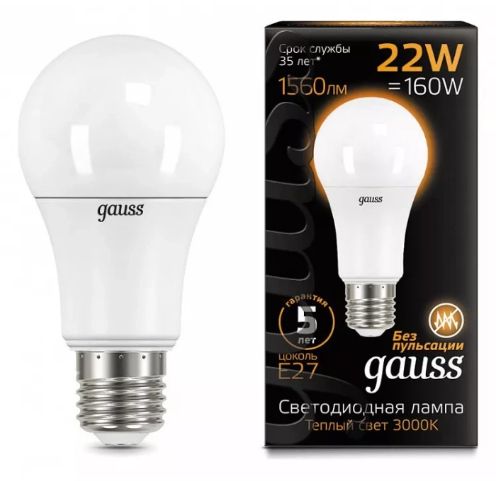 Gauss black led