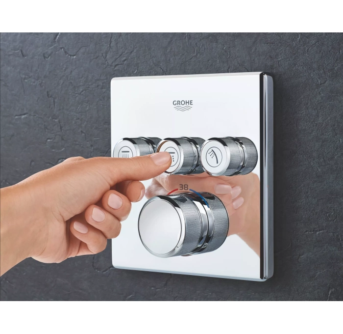 Душевой комплект grohe grohtherm smartcontrol 34706000 с внутренней частью инструкция