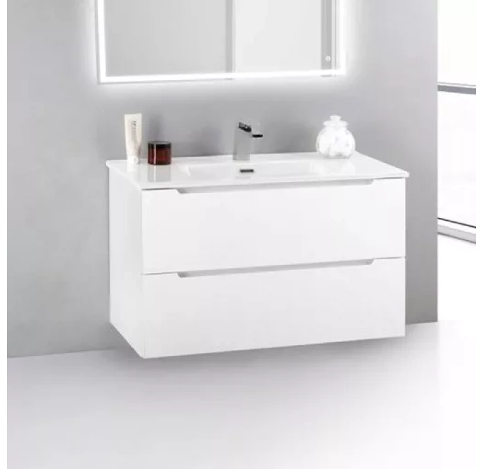 Тумба с раковиной belbagno etna 39 80 bianco lucido