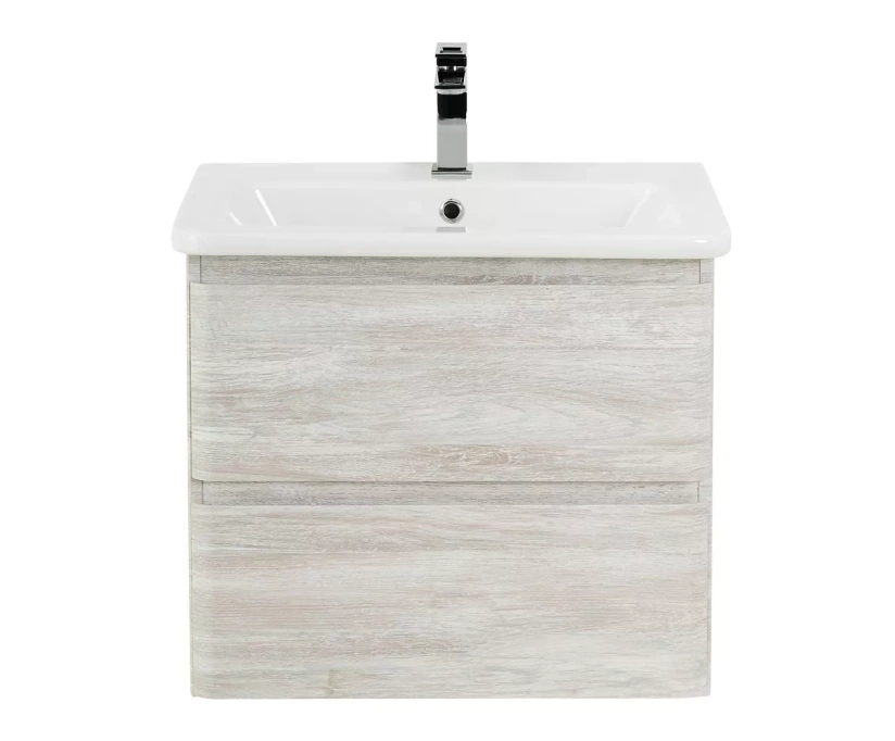 Тумба под раковину BelBagno Albano 60 светлое дерево (ALBANO-600-2C-SO-RVB) - фото 1
