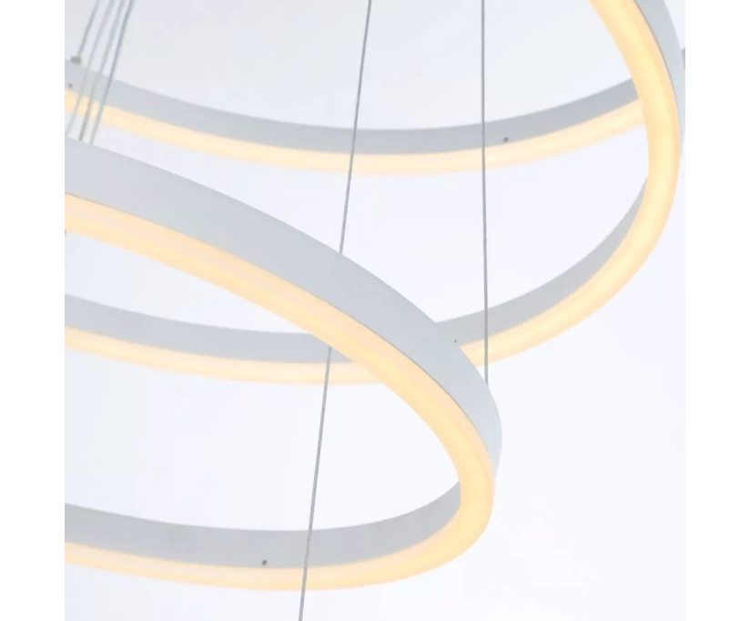 Каскадная люстра LED4U 55000-4 WH - фото 4