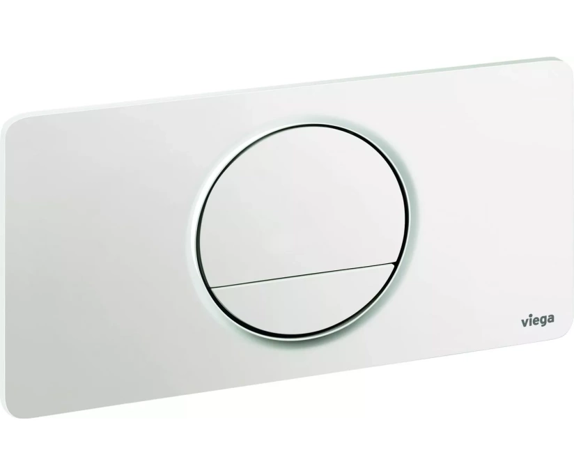 Кнопка смыва Viega Visign for Style 13 654498 белая - фото 1