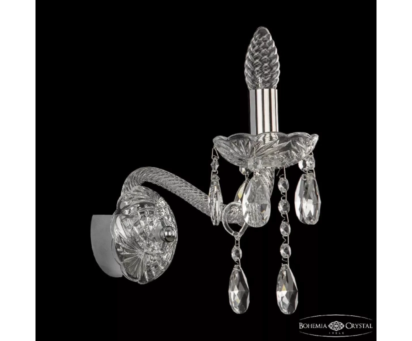 Бра Bohemia Ivele Crystal 107B/1/165 Ni - фото 2