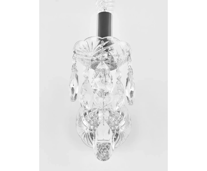 Бра Bohemia Ivele Crystal 107B/1/141 Ni - фото 4