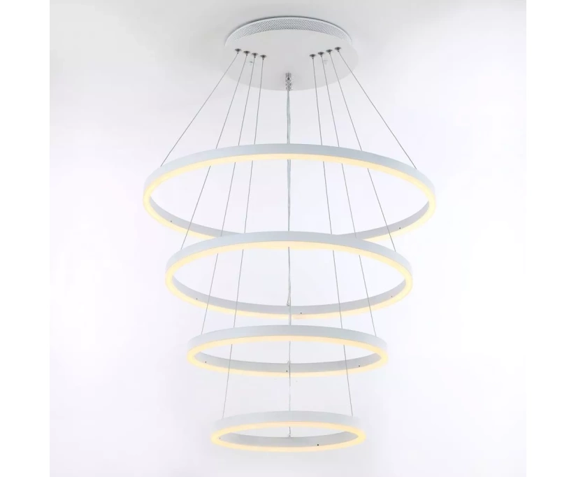 Каскадная люстра LED4U 55000-4 WH - фото 6