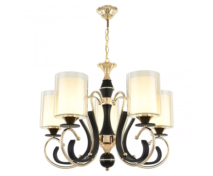 Подвесная люстра Arte Milano Florentia 302237/5 Bk/Gd - фото 4