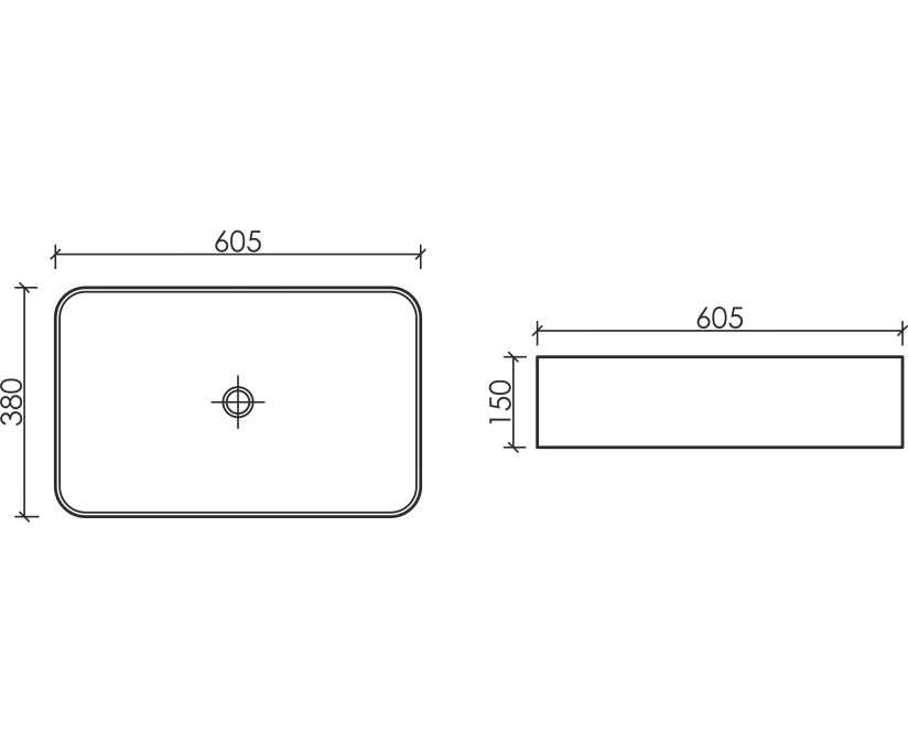 Накладная раковина Ceramicanova Element CN6053MB черная матовая - фото 12