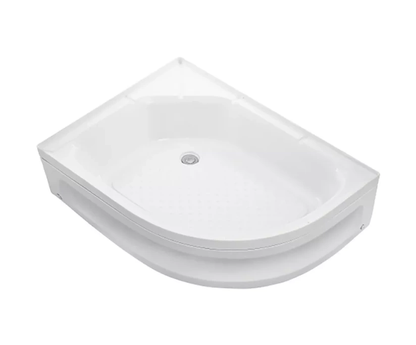 Поддон душевой асимметричный River Wemor 90/80/24 L (10000006055) - фото 1