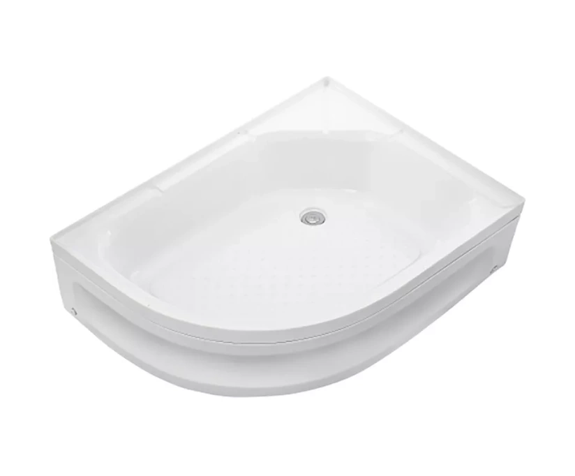 Поддон душевой асимметричный River Wemor 90/80/24 R (10000006056) - фото 1