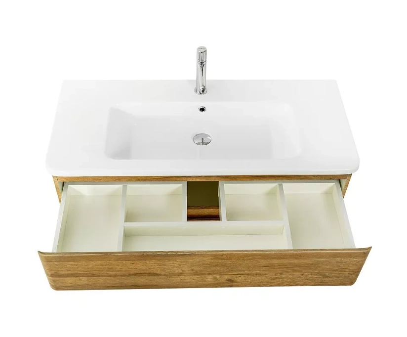 Тумба под раковину BelBagno 105 светлое дерево (ALBANO-CER-1050-2C-SO-RR) - фото 4