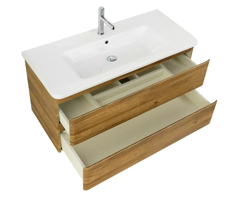 Тумба под раковину BelBagno 105 светлое дерево (ALBANO-CER-1050-2C-SO-RR) - фото 5