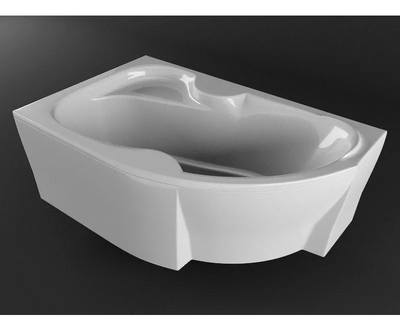 Ванна акриловая Vayer Azalia 170x105 L белый (Azalia L 170x105) - фото 4