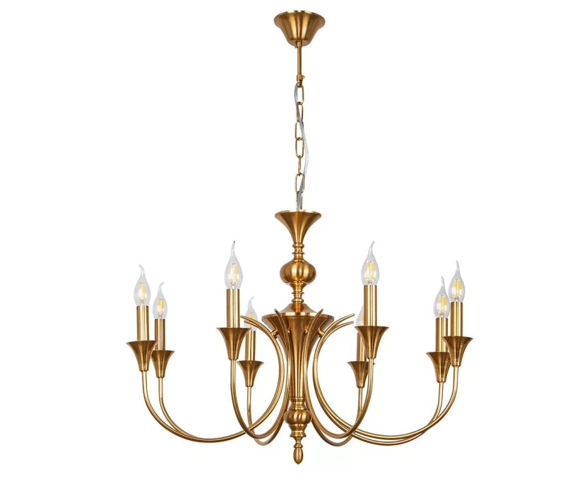 Подвесная люстра Arte Lamp COLLINETTA A4094LM-8PB - фото 1