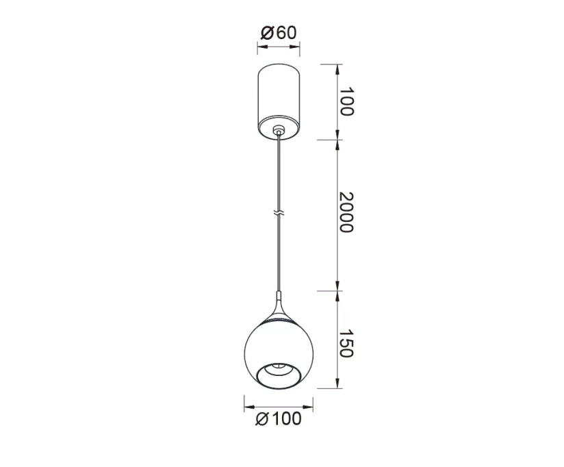 Подвесной светильник Mantra Drop 8891 - фото 4