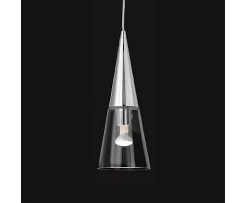 Подвесной светильник Ideal Lux Cono SP1 Cromo 017440 - фото 2