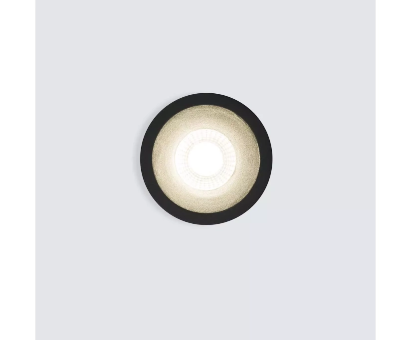 Встраиваемый светодиодный светильник Elektrostandard 15266/LED черный a055719 (4690389175534) - фото 4