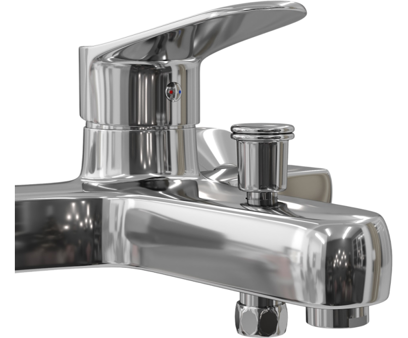 Смеситель для ванны с душем Teymi Ritta T10207 хром - фото 12