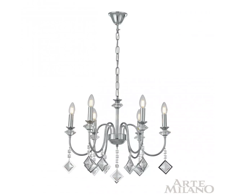 Подвесная люстра Arte Milano 342101/6 CR - фото 4