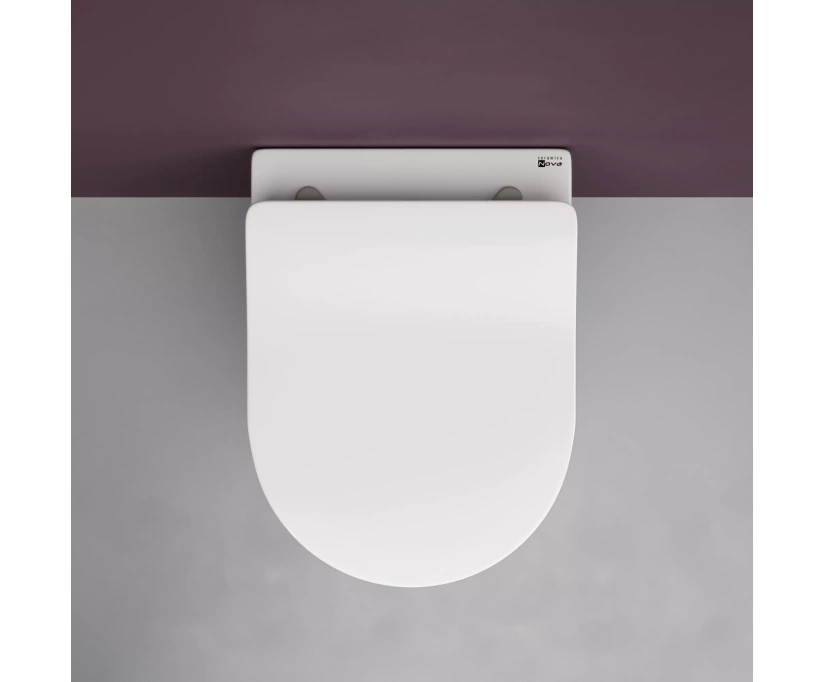 Комплект Унитаз подвесной Ceramica Nova Play CN3001 безободковый, с микролифтом + Система инсталляции для унитазов EWRIKA ProLT 0026-2020 + Кнопка смыва EWRIKA 0041 хром (558370) - фото 6