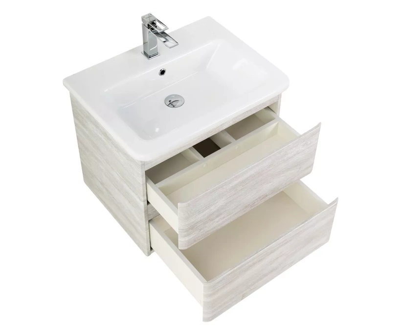 Тумба под раковину BelBagno Albano 60 светлое дерево (ALBANO-600-2C-SO-RVB) - фото 5