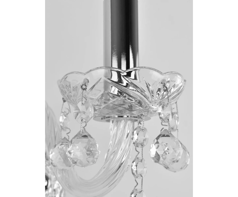 Бра Bohemia Ivele Crystal 108B/1/165 Ni - фото 2