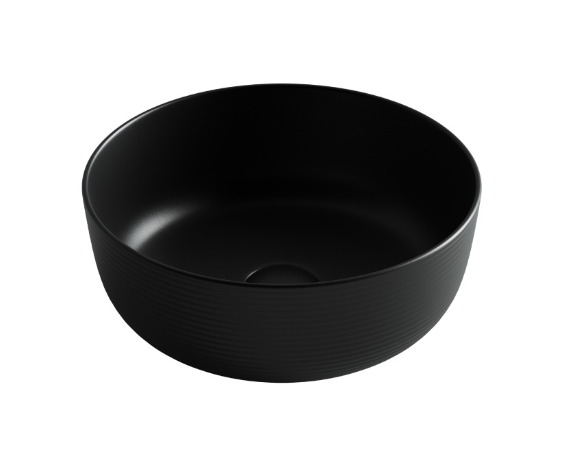 Накладная раковина Ceramicanova Element CN6073MB черная матовая - фото 1