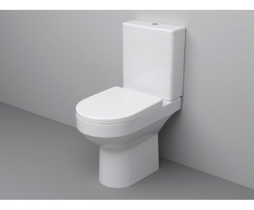 Унитаз-компакт напольный AM.PM Spirit V2.0 C708600WH FlashClean с ...