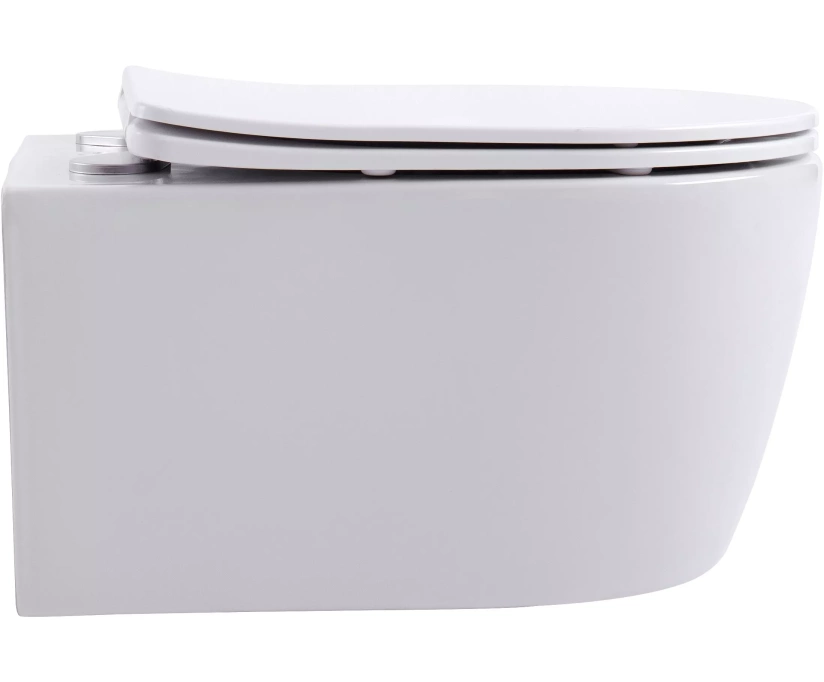 Унитаз подвесной Aquanet Smart безободковый, с микролифтом 276395 (SMART W) - фото 4