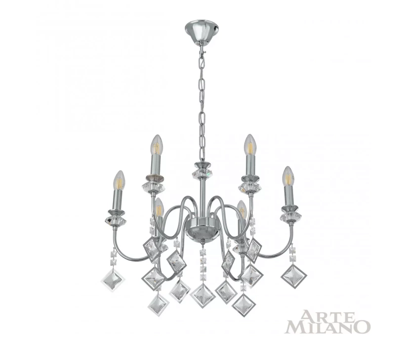 Подвесная люстра Arte Milano 342101/6 CR - фото 3