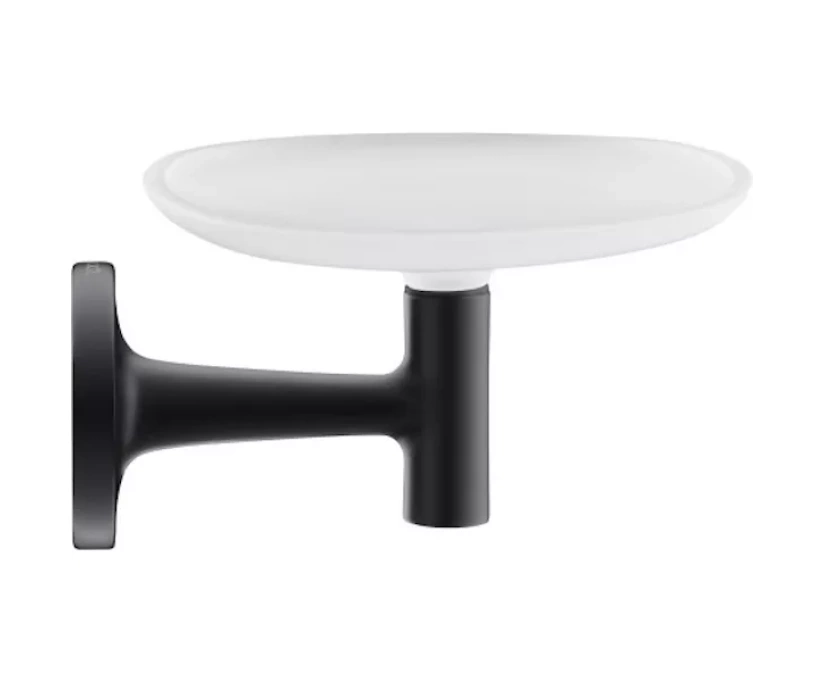 Мыльница настенная Duravit Starck T черная матовая (99334600) - фото 1