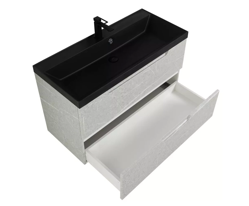 Тумба под раковину BelBagno Vittoria 80 серый (VITTORIA-800-2C-SO-TB-P) - фото 6