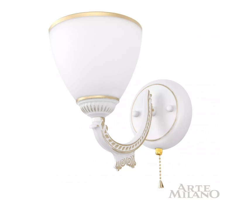 Бра Arte Milano 342837/1W WT+G - фото 3