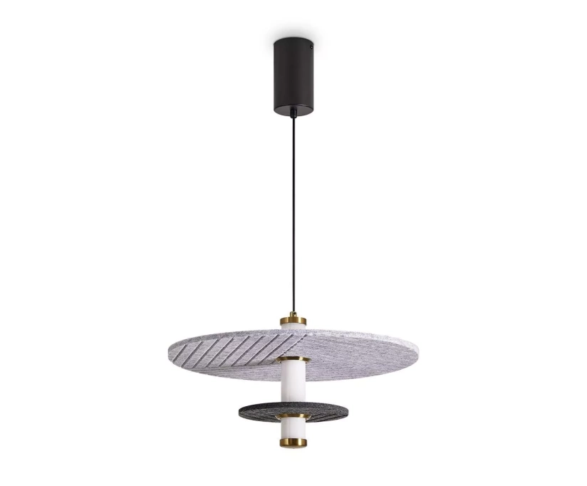 Подвесной светодиодный светильник Freya Acoustic FR5494PL-L9GR - фото 1