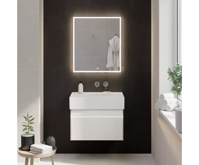 Тумба с раковиной Kerama Marazzi Logica 70 белоснежный - фото 5