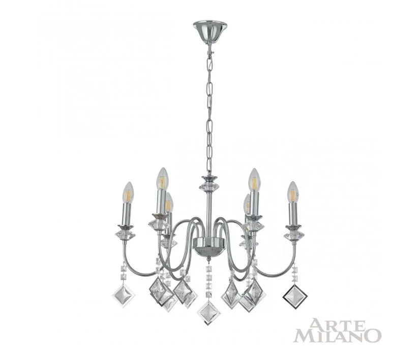 Подвесная люстра Arte Milano 342101/6 CR - фото 5