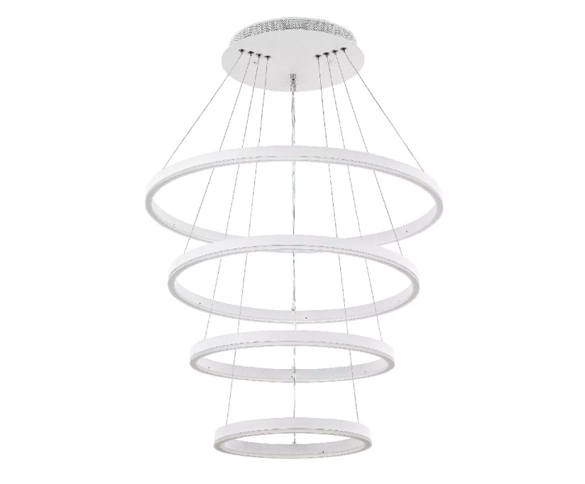 Каскадная люстра LED4U 55000-4 WH - фото 1