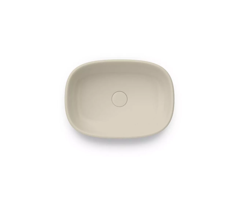 Накладная раковина KERAMA MARAZZI Circo 50 песочная матовая (CI.wb.50\SAN) - фото 1