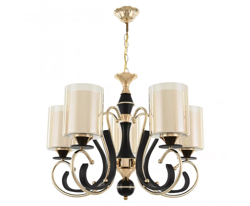 Подвесная люстра Arte Milano Florentia 302237/5 Bk/Gd - фото 3