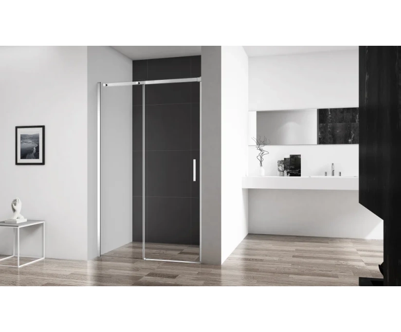 Душевая дверь BelBagno Acqua 150 профиль хром (ACQUA-BF-1-150-C-Cr) - фото 2